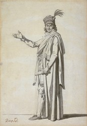 Study for the Costume of a Civil Official, Jacques-Louis David 